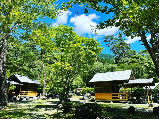 温泉付き奈良のキャンプ場で極上リラックス